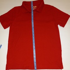 Austin Trading Co. Boy Uniform Red Shirt Size L (14/16)