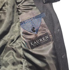 Lauren Ralph Lauren Two Button Sport Coat Boys 12R Gray Blazer Jacket