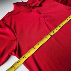 Nautica Boys Uniform Short Sleeve Performance Red XL (18/20) Regular