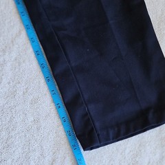 Authentic Galaxy School Uniform Boys Navy Pants 10H Cotton Blend RN63967