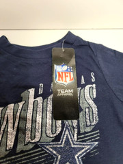 Dallas Cowboys Authentic Toddler Size 2T NFL Football Shirt