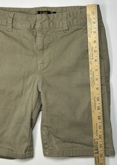 Kids School Lee Uniform Khaki Shorts Size 0 Preppy Brown Cotton Prep School