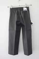 *BOYS SCHOOL-FULL ELASTICATED WAIST-QUALITY-PULL-UP TROUSER-18MTH-7YRS-PALVINI*