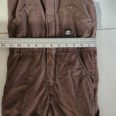 Berne Workwear 4T Brown Canvas Insulated Kids Overalls