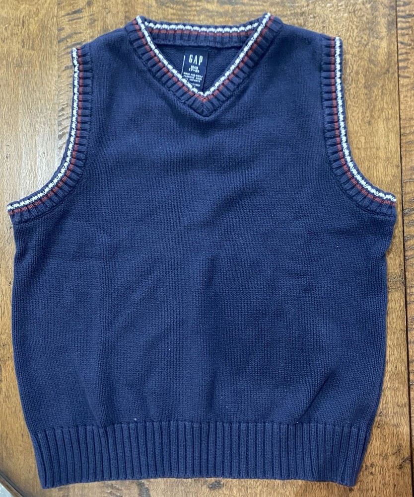 Gap Kids Boys Sweater Vest Size M 8