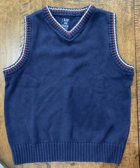 Gap Kids Boys Sweater Vest Size M 8