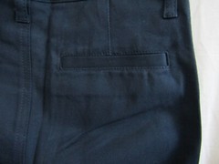 NWT OLD NAVY BOYS BLACK PLAIN FRONT BUILT-IN FLEX WOVEN PANTS SIZE 8 SLIM