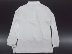 Boys French Toast $22 Uniform/Casual White L/S Polo Shirt Husky Size 10H – 20H