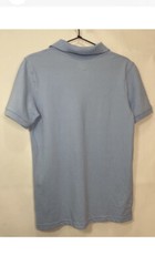 Cat & Jack Boys Size L (12 -14) Light Blue Short Sleeve School Uniform Top