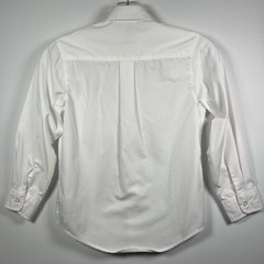 French Toast Boys Size 8 White Long Sleeve Button Dress Shirt Uniform Wedding M