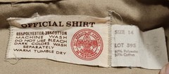 Boy Scouts Shirt Boys Uniform Youth Medium Boys Medium Long Sleeve Vintage L 14