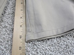 Nautica Shorts Unisex 16 Khaki Adjustable Waist with Stretch School Uniform NWT