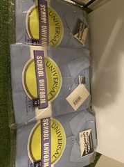 3 School Uniform Shirts Size 18