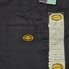 Husky Boys school uniform pants size 10 Navy 60% Cotton 40% Polyester