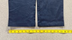Wonder Nation School Uniform Pants Size 16 Husky Navy Adjust Waist Reinforce NEW