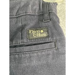 Flynn & O’Hara Boys Navy Blue School Uniform Chino Shorts Size 8R Elastic Waist
