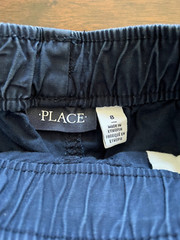 *Lot of 6* THE CHILDREN’S PLACE navy School Uniform Shorts Pull On Size 8 Boys
