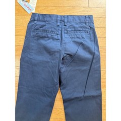 Cat & Jack Boys Navy Blue School Uniform Straight Fit Chino Pants Size 12 NWT