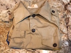 OFFICIAL BOY SCOUTS OF AMERICA TAN UNIFORM SHIRT – Youth Boys Medium