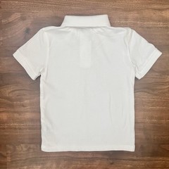 Cat & Jack Unisex School Uniform White Polo Shirt Short Sleeve Size XS 4-5