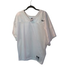 NIKE STOCK RECRUIT PRACTICE FOOTBALL JERSEY V NECK YOUTH CORE MESH MED