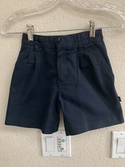 Dennis Uniform Blue Pleated Front Shorts 4060 Size B4