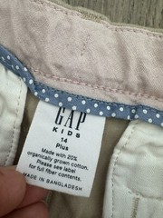 Gap Kids Shorts 12 Plus Beige Bermuda School Uniform Midi NWT
