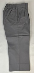 Boys Size 4 Gray School Uniform Pants Tom Sawyer Elastic Waist