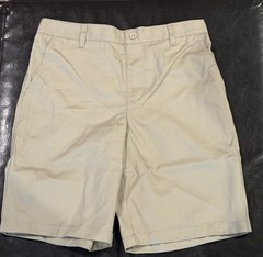 Boys French Toast Khaki Uniform Shorts Size 10 Husky Set Of 3 New