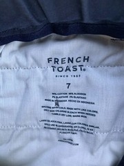 Uniform Shorts French Toast Size 7 Lot Of 2 Navy And Khaki