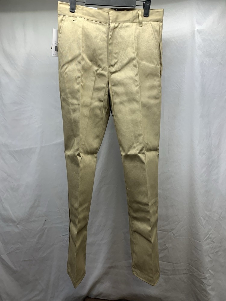 Boys Khaki Uniform Pants Size 20-Young Men