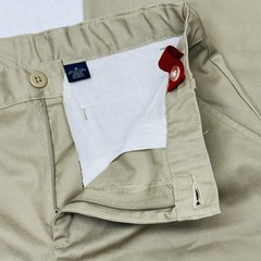 AUSTIN Sz 18 Boy’s Khaki School Uniform Pants Adjustable Waist Cotton Blend •VG‼
