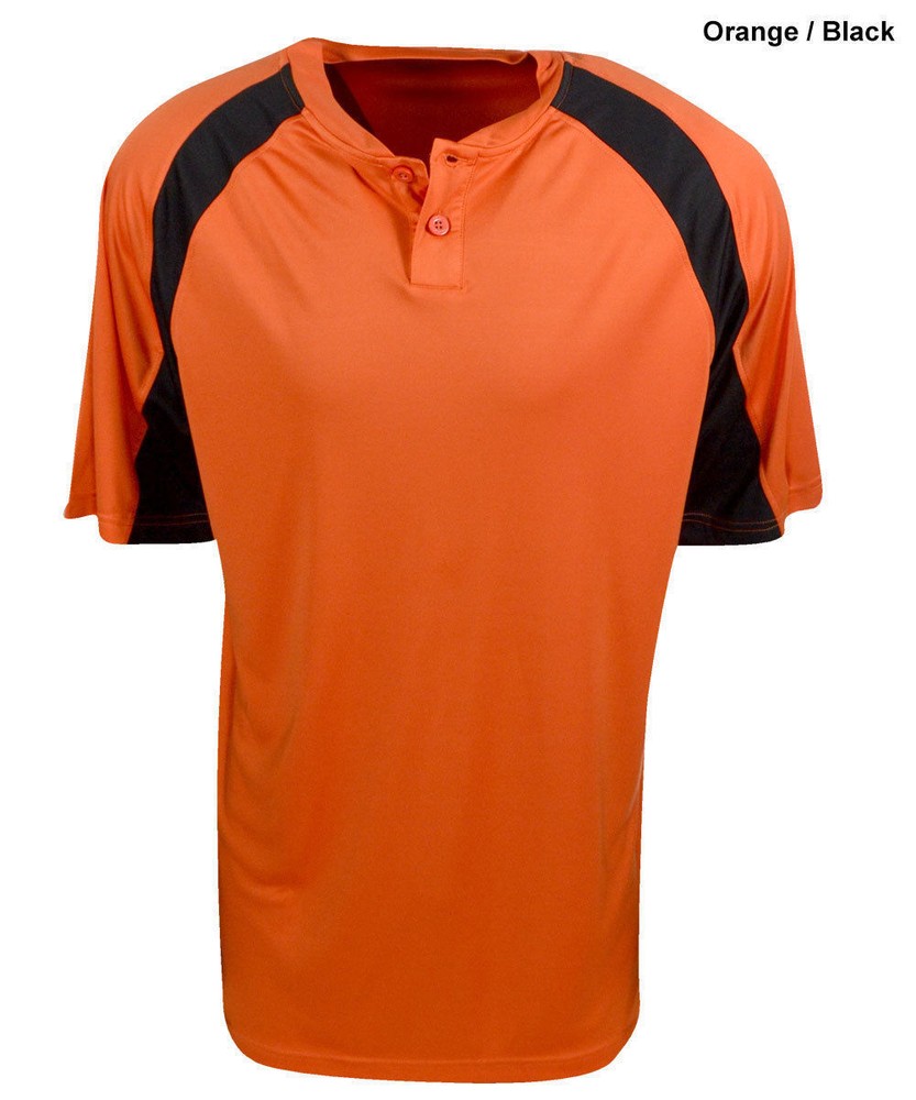 New Mizuno G3 Baseball Youth SMALL Boys Orange & Black Jersey