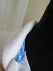 CHEROKEE WHITE LONG SLEEVE POLO TOP – SIZE L