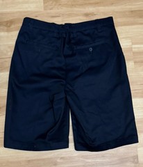 PRO School Uniform Boys Navy Shorts Size 18 Waist 32 Flat Front