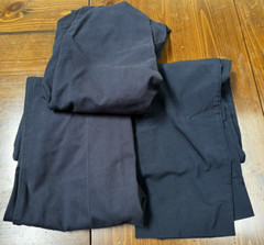 Boys Navy Blue School Uniform Pants Lot Sz 8 10 12 George Cat Jack Chinos 3P