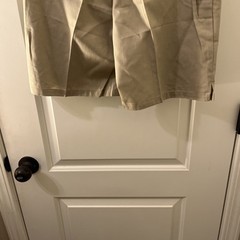 French Toast Khaki Kids Pull-On Stretch Back Waistband Shorts Size 18.5 Plus