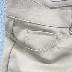 School Uniform Boys 11/12 Beige Khaki Pants Flat Front 34×31 NEW