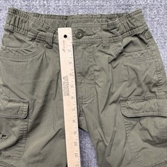 Boy Scouts Of America Cargo Pants Youth 8 Green Switchback Convertible Unhemmed