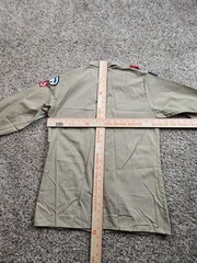 Vintage Boy Scouts Of America Shirt Boys Large Brown Official Uniform USA Made