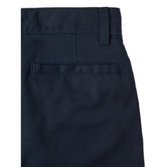 Wonder Nation Boys’ School Uniform Stretch Chino Pants, Dark Navy, 16 Regular