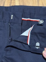 French Toast (Sz 5 w22) Boy’s Performance Uniform Pants Adjustable Waist, Navy