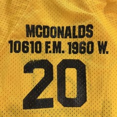 Vintage 1984 Cy Fair Bobcats All Star Baseball Jersey YOUTH Medium MJ Soffe