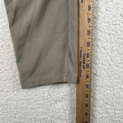 IZOD Pants Boys 12 Beige School Uniform Adjustable Waist Stretch Chino