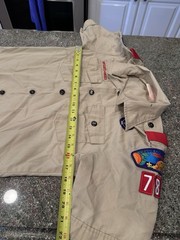 Vintage Boy Scouts of America BSA Uniform Official Shirt Youth M USA See Pics