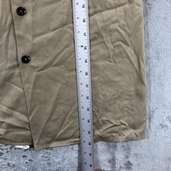 Vintage Boy Scouts Of America Shirt Youth Large Tan Uniform Patches USA 2000s