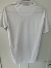 Nautica School Uniform White Short Sleeve Polo Shirt Youth Boys Size L G 14 16