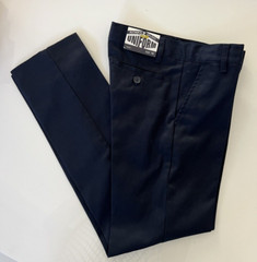 School Uniform Pants Boys 10 Navy Blue Adjustable Waist NEW Authentic Galaxy