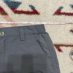 White Sierra Youth Boys Trail Cargo Shorts Gray Size M