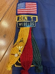 Vintage Boy Scouts Of America Uniform Shirt Blue Size Youth XL Patches And Pins